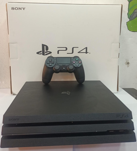 Consola Ps4 Pro + 1 Control Negro Original + 1 Tera