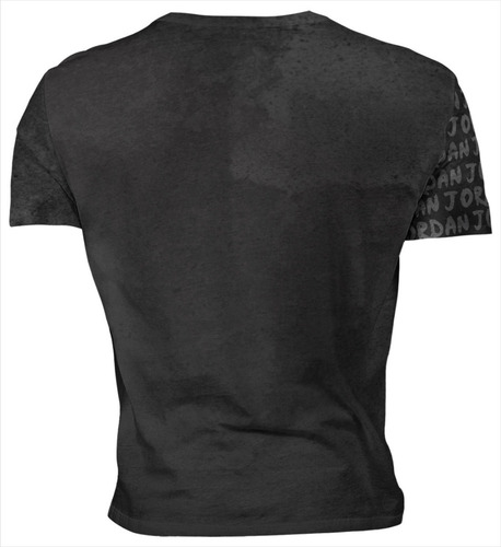 Playera Full Print Caballero Michael J Letras 23