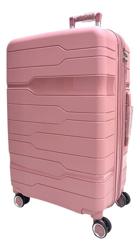 Conjunto Mala 35kg +mala 23kg Polipropileno Inquebrável Rose