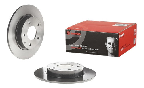 Discos Traseros Sólidos Brembo Mazda 3 S 2015