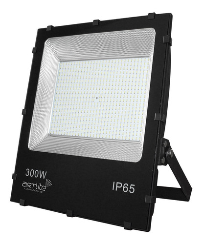 Reflector Led Smd Cuadrado Slim 300w Blanco Frio Artlite Are