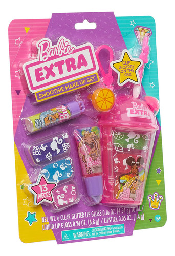 Juego De Maquillaje Barbie Extra Smoothie, Juego De Maquilla