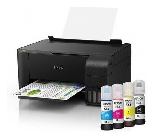Imagen 5 de 8 de Impresora Epson Multifuncional Ecotank L3210 Tinta Continua