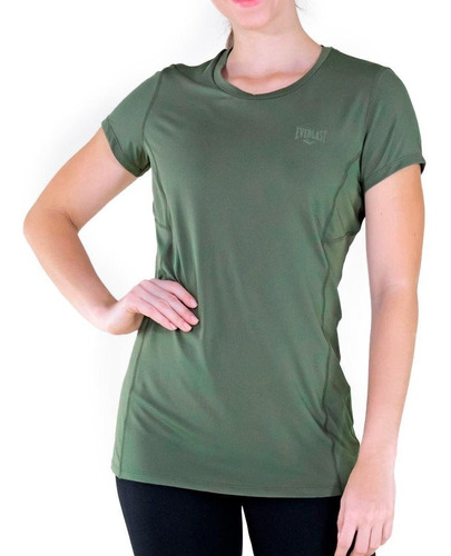 Camiseta Everlast Impact Para Mujer-verde