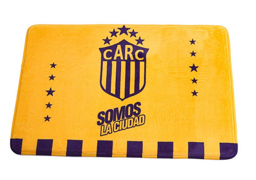 Alfombra F Memory Foam Antideslizante Canaya Rosario Central