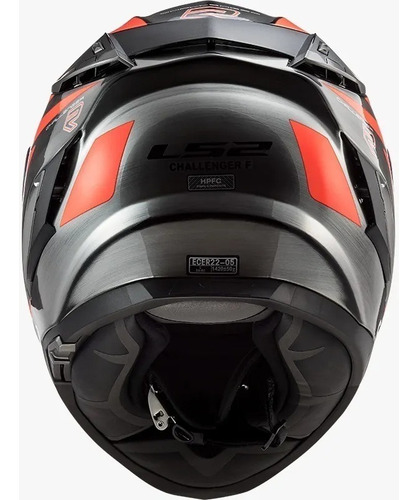 Casco Moto Integral Ls2 327 Cannon Jean Mas Pinlock Y Bolso