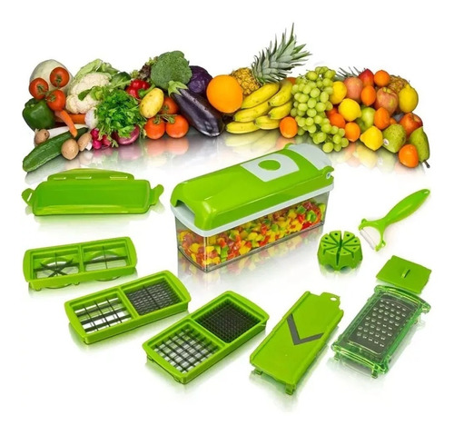 Cortador Fatiador Legumes Verdures Nicer Dicer Plus Novo