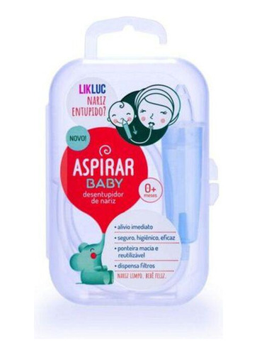 Aspirador Nasal Aspirar Baby Likluc +0