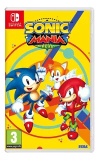 Sonic Mania Plus - Mídia Física - Switch [europa] Nv