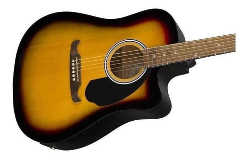 Fender Guitarra Electroacústica Fa-125ce Dreadnought Sunburs