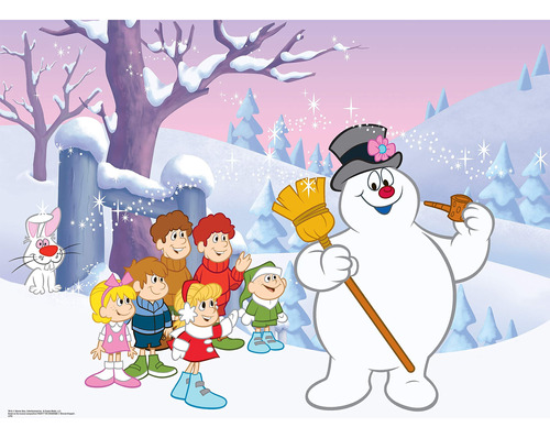 Rompecabezas Frosty El Muñeco De Nieve 100 Piezas Divertid