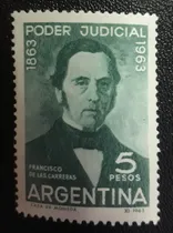 Comprar Filatelia Argentina Poder Judicial 1963 Mint