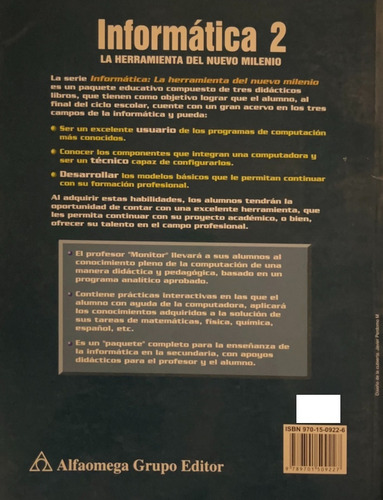 Informatica 2. Secundaria - Ferreyra Cortes, Castellanos Cas