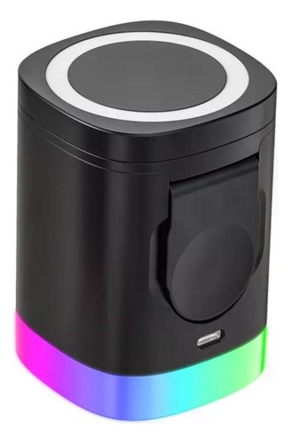Cargador Magnético Inalámbrico Philco - Pma3504./ 3en1+rgb