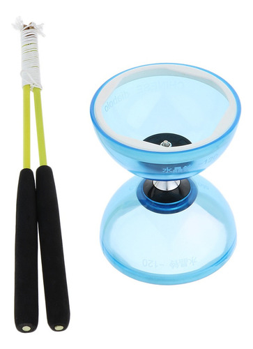 Diabolo Único De 3 Rodamientos Con Palos Y Cuerdas, Juguete