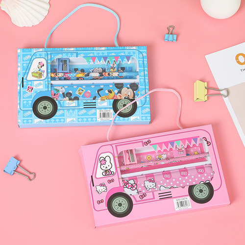 Juego De Papelería Escolar Regalos Para El Día Del Niño 5pcs