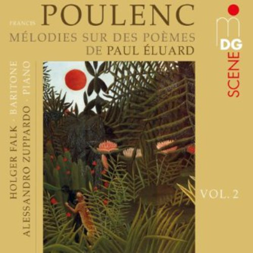 Poulenc/falk/zuppato Songs 2 Acc To Paul Eluard Cd