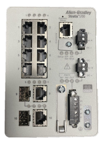 Modulo Conmutador Ethernet 1783-bms10ca Plc Sellado Caja