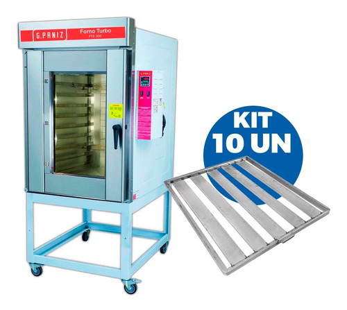 Horno de panadería industrial con 10 bandejas Industrial Gpaniz