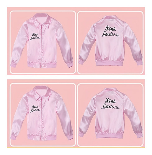 Abrigo Rosa Para Mujer De Los Años 50, Chaqueta Elegante De