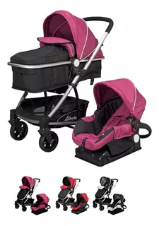 D´bebe Carriola Travel System Crown Color Rosa Color del chasis Plateado