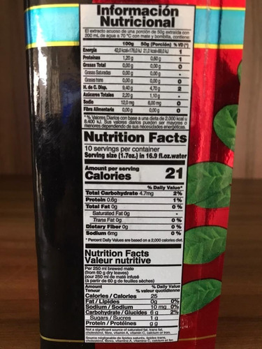 Imagen 3 de 3 de Yerba Mate Rosa Monte 500gr