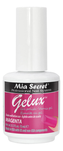 Mia Secret Gelux Soak-off Gel Nail Polish Color Magenta - G.