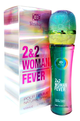 Perfume 2&2 Woman Fever Prestige Sol Un - mL a $600