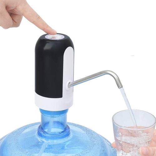 Imagen 4 de 9 de Dispensador Bombin Sifon De Agua Electrico Usb Para Botellon