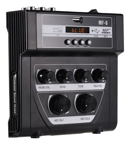 Mezclador De Audio Con Sonido Mini Karaoke, Mezcladores