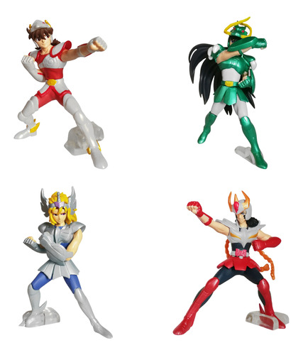 Saint Seiya Caballeros De Bronce V1 - Pack De 4 Figuras