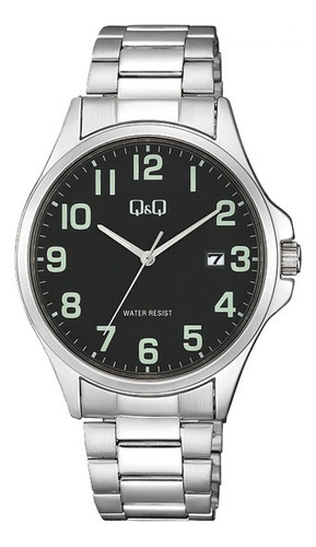 Reloj Para Hombre Q&q Reloj Qq Analogo A480j205y Plateado