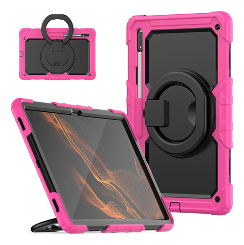 Funda De Silicona + Pc Para Tableta Samsung Galaxy Tab S8 Ul