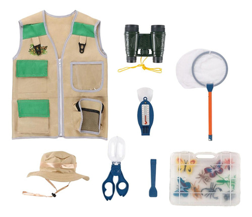 16 Uds. Kits De Explorador De Disfraces Para Niños