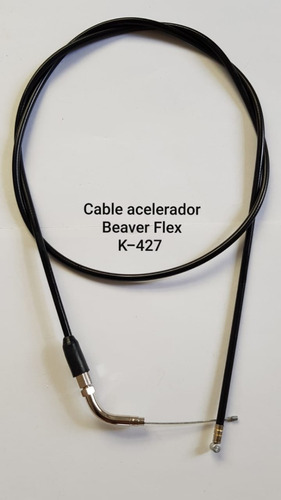 Cables Acelerardor (espalda) Beaver Flexible- K-427