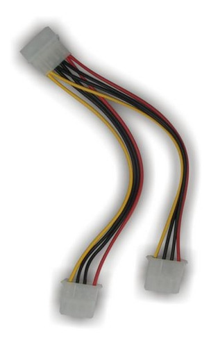 Cable Molex A 2 Molex - Adaptador Un Molex A Dos Molex