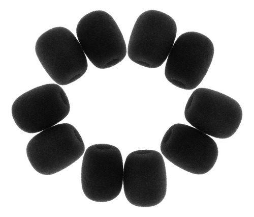 H 10 Peças Mini Capô De Espuma Micro Para Para-brisa