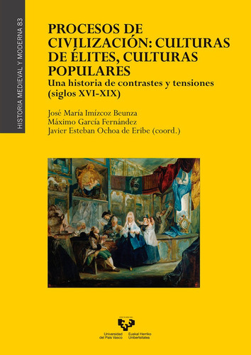 Procesos De Civilizaciãâ³n: Culturas De Ãâ©lites, Culturas Populares. Una Historia De Contraste..., De Imizcoz Beunza,jose Maria. Editorial Universidad Del País Vasco, Tapa Blanda En Francés