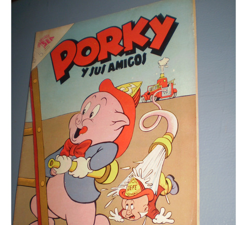  Revista Porky  Comic Novaro Historieta Antigua Looney 1958