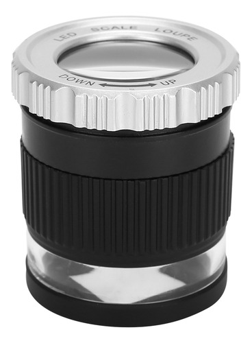 Lupa Óptica, Escala Cilíndrica, Zoom De 30x, Lupa Para Joyas