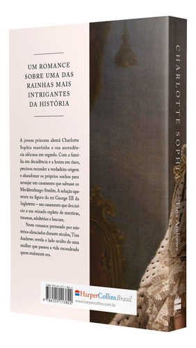 Livro Charlotte Sophia: Um romance, de Andrews, Tina. Editorial HarperCollins, Capa Mole em Português, 2022