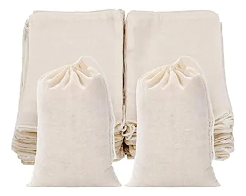 Bolsas De Empaque De Sachet Reutilizables Cordón De Te...