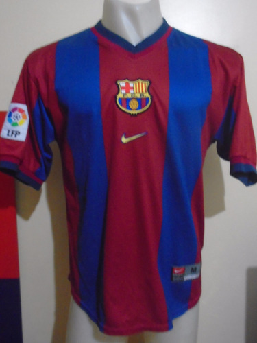 Camiseta Barcelona 1998 1999 Xavi #26 Selección España T. M