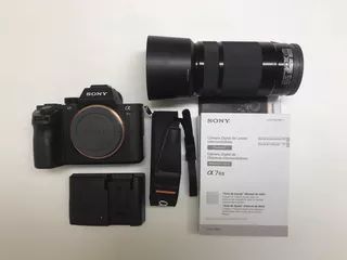 Camara Sony Alpha 7rii Full Frame Mirrorless + Lente 55 210