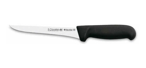 Cuchillo Deshuesar Recto Proflex 15 Cm 3 Claveles 8147 Negro