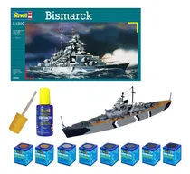 Comprar Set Inicio Barco Bismarck 1\u002F1200 Model Kit Revell