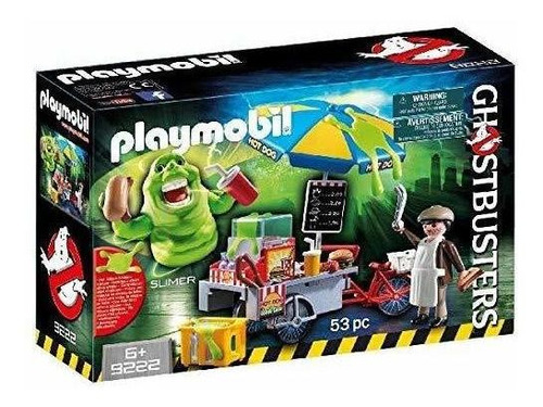 Playmobil Slimer Con Puesto De Hot Dogs