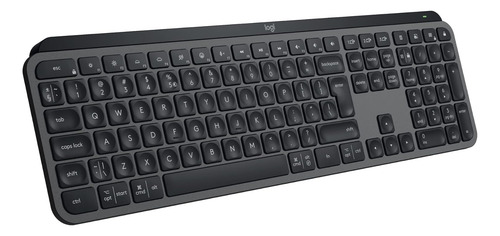 Logitech Master Series Mx Keys + Teclado Numerico Gris Oscuro Español Latinoamérica