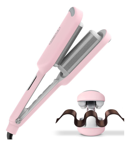 Rizador De Pelo Cerámica Tymo Rovy Beach Waves Curling Iron