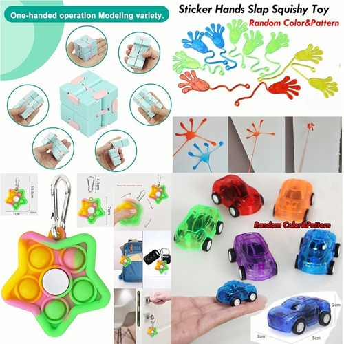 Kit De Juguetes Sensoriales Push Pop Bubble Fidget De 31 Pie